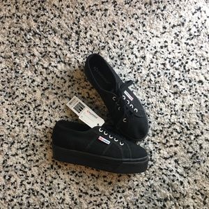 NWT SUPERGA platform shoes